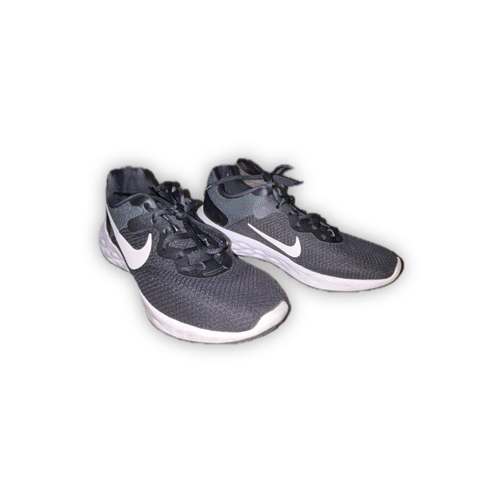 Nike Charcoal and White Running Shoes